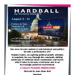 Valley Players and Lincoln Theater Present "Hardball--by Victoria Steward"