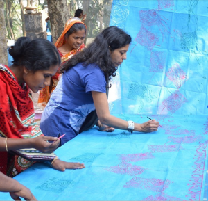 Storytelling with Saris: Rise Up to Climate Change