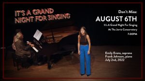 It's A Grand Night For Singing - August 6th