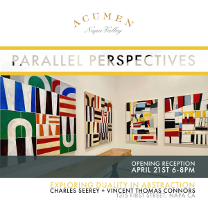 "Parallel Perspectives": Exploring duality within the works of Vincent Thomas Connors and Charles Seerey.