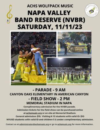 Gallery 1 - Napa Valley Band Reserve - Parade & Field Show
